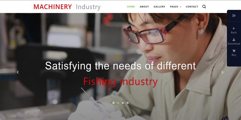 MachineryPro – Industrial, Manufacturing & Heavy Equipment HTML5 Template