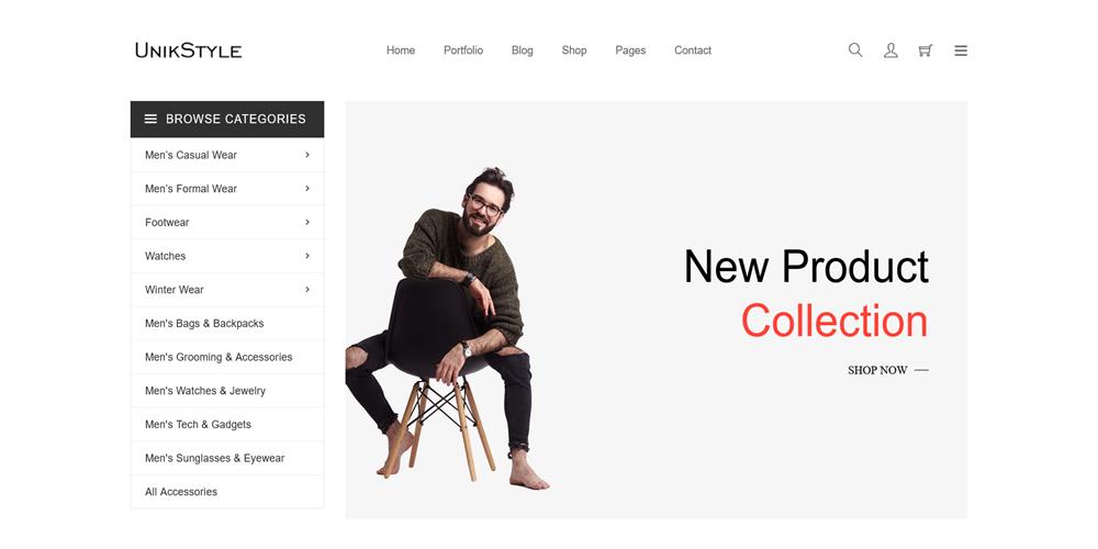 UnikStyle – Women’s Fashion, Accessories & Lifestyle eCommerce HTML5 Template