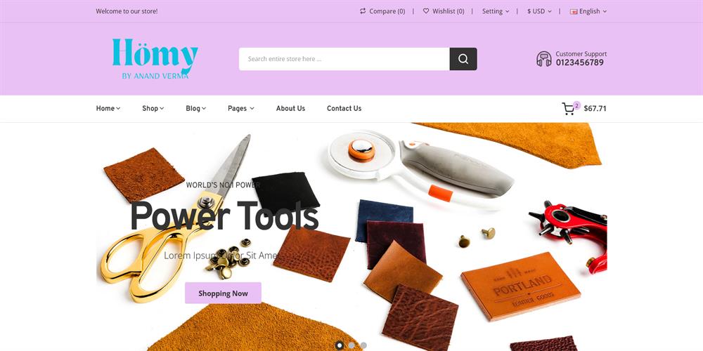 Creative Art & Craft – Handmade Products, DIY Tutorials & Artistic Portfolio Website Template