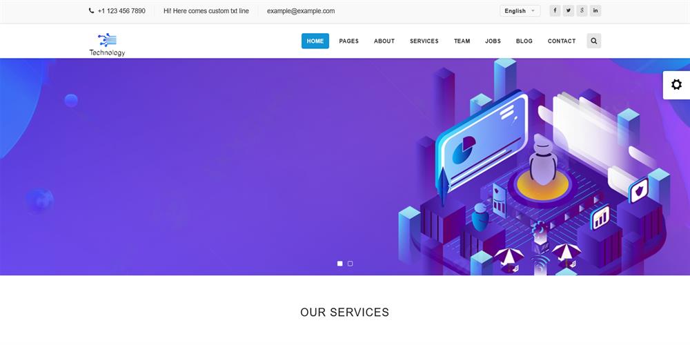 IFC – Technology, IT Solutions & Electronics HTML5 Template